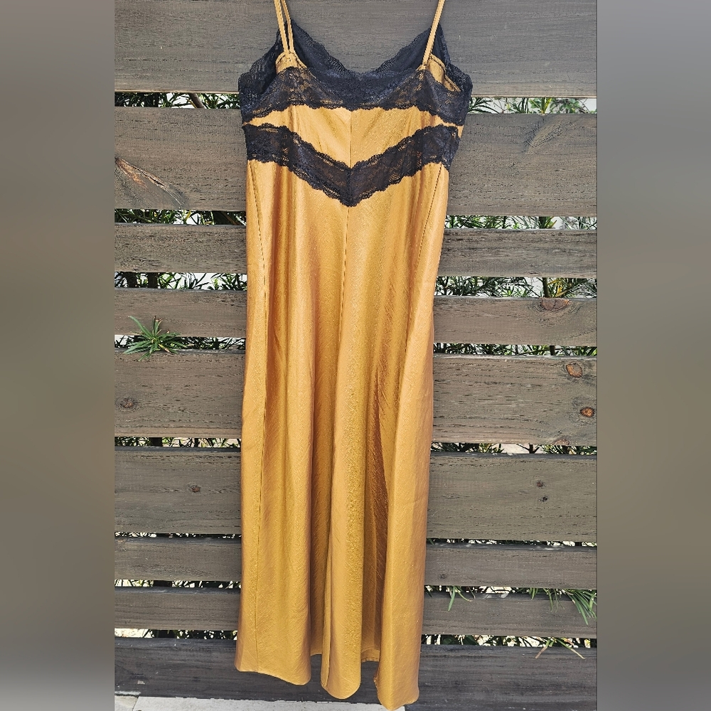 Hill House Gold and Black Dress - Picture 3 of 7